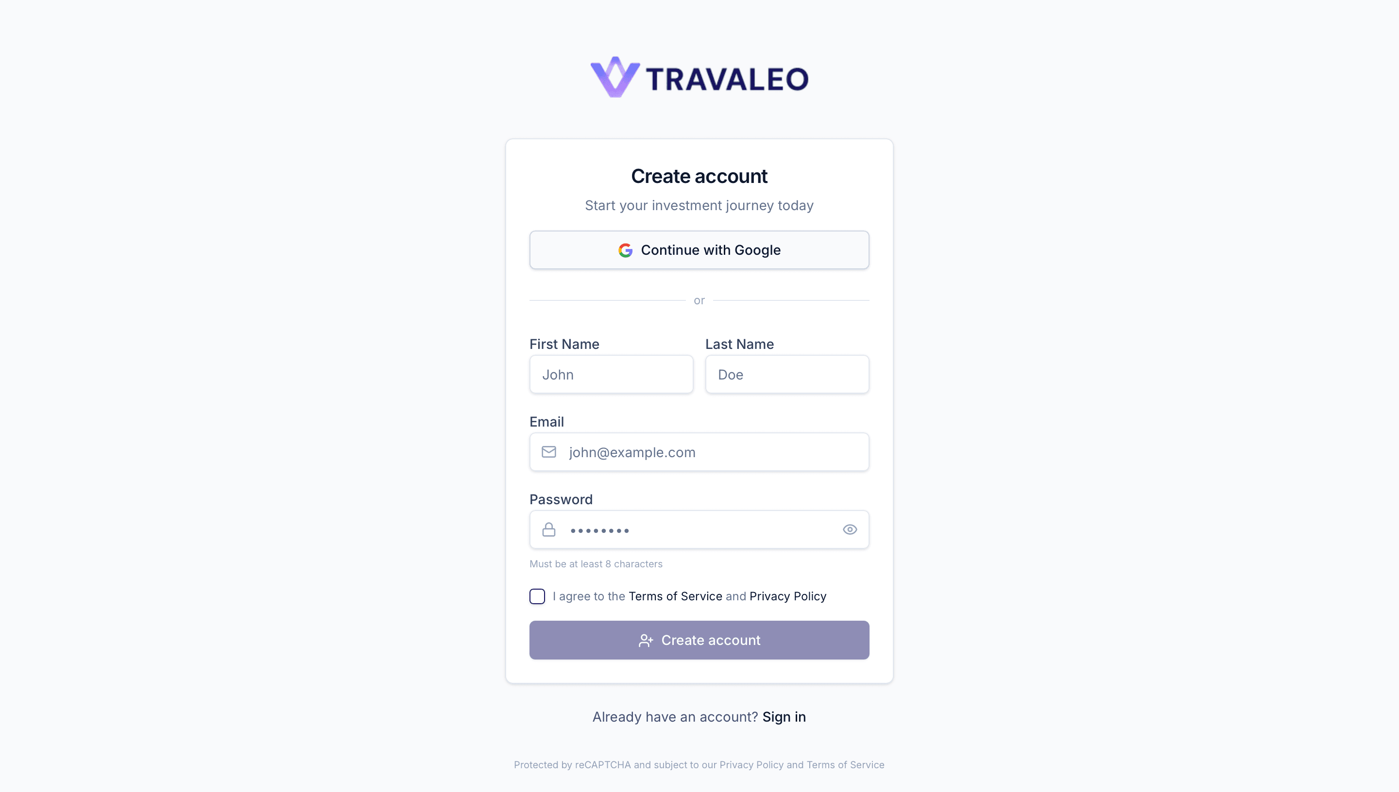 Create an Account illustration